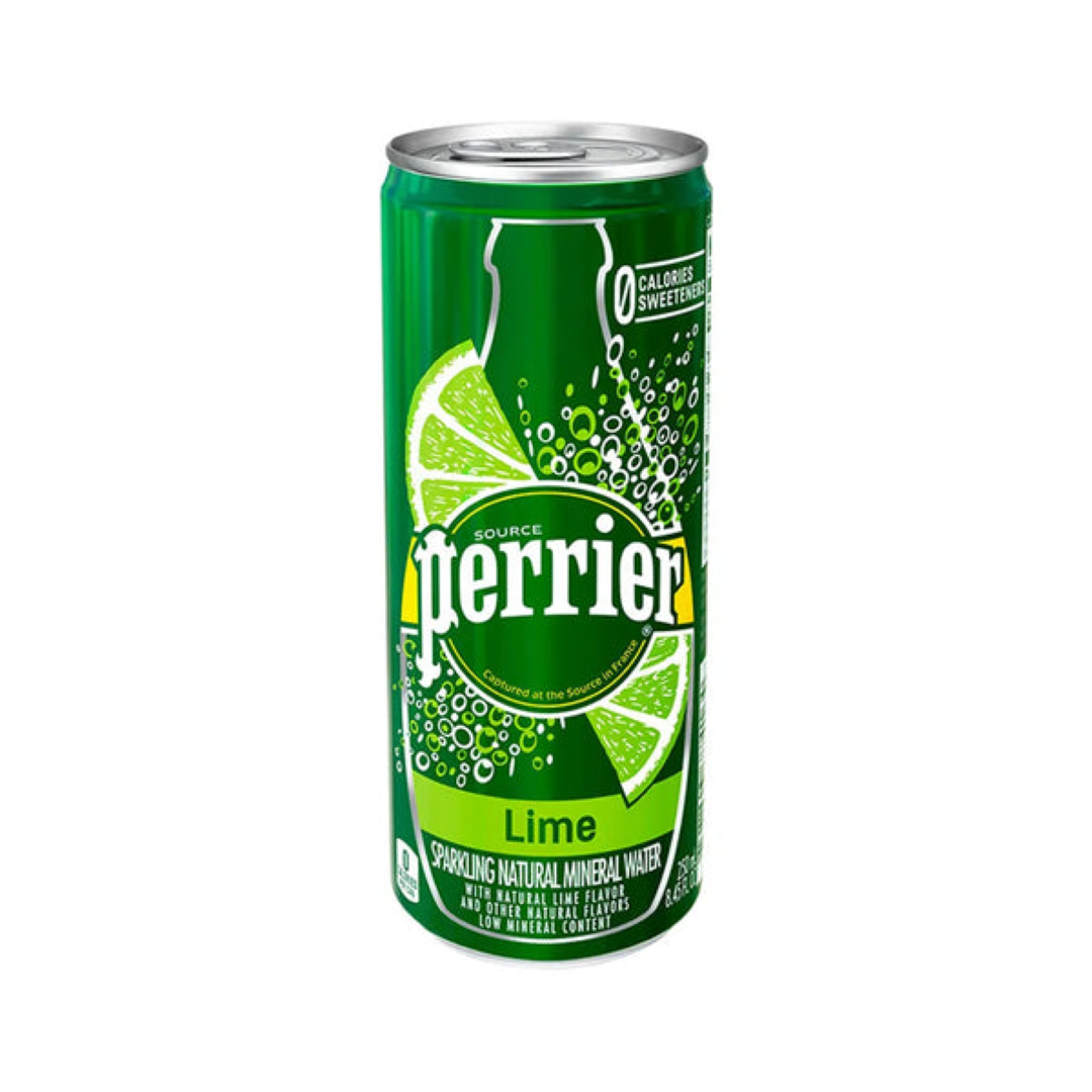 PERRIER LIME 250ML CAN